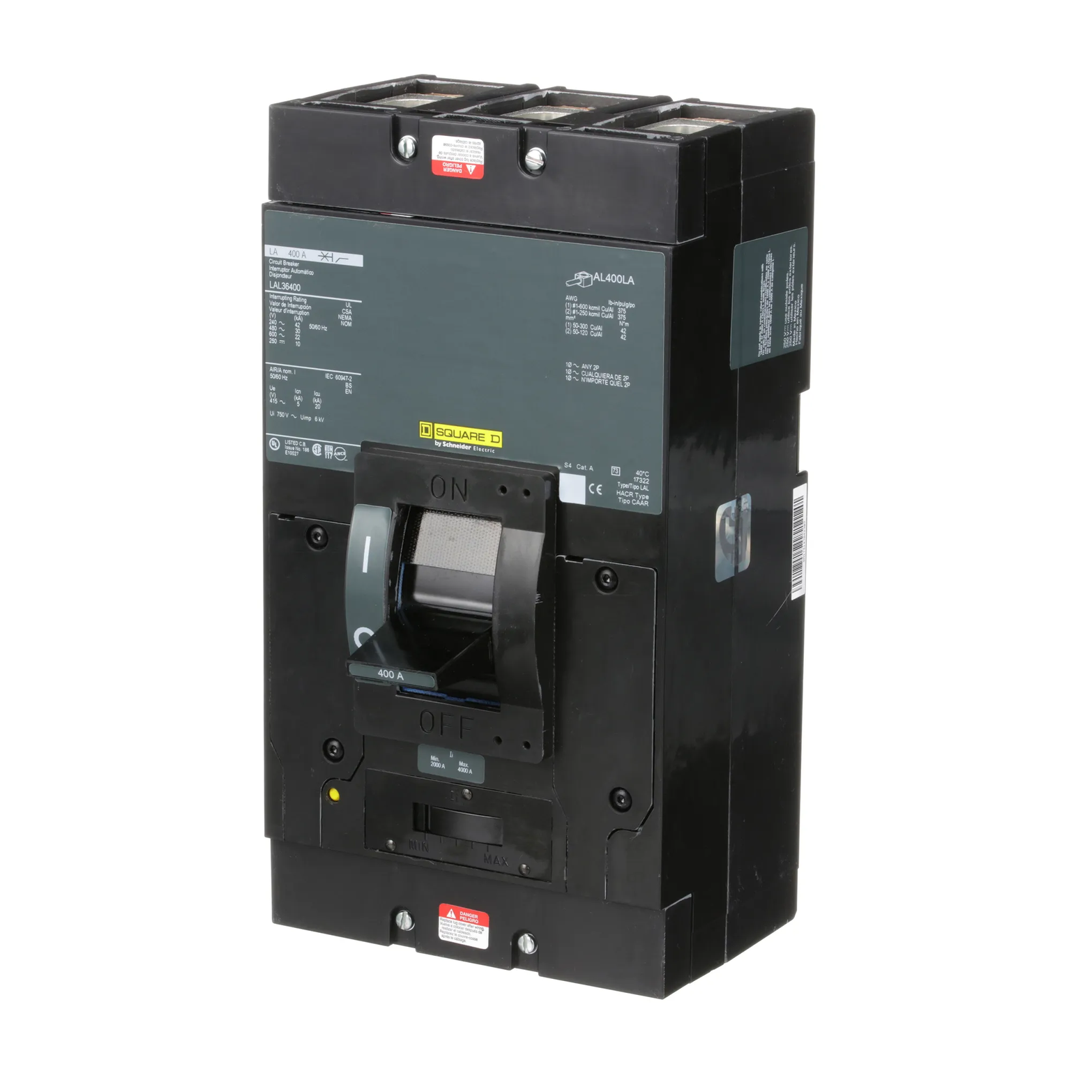 LAL36400 - Square D - Molded Case Circuit Breaker