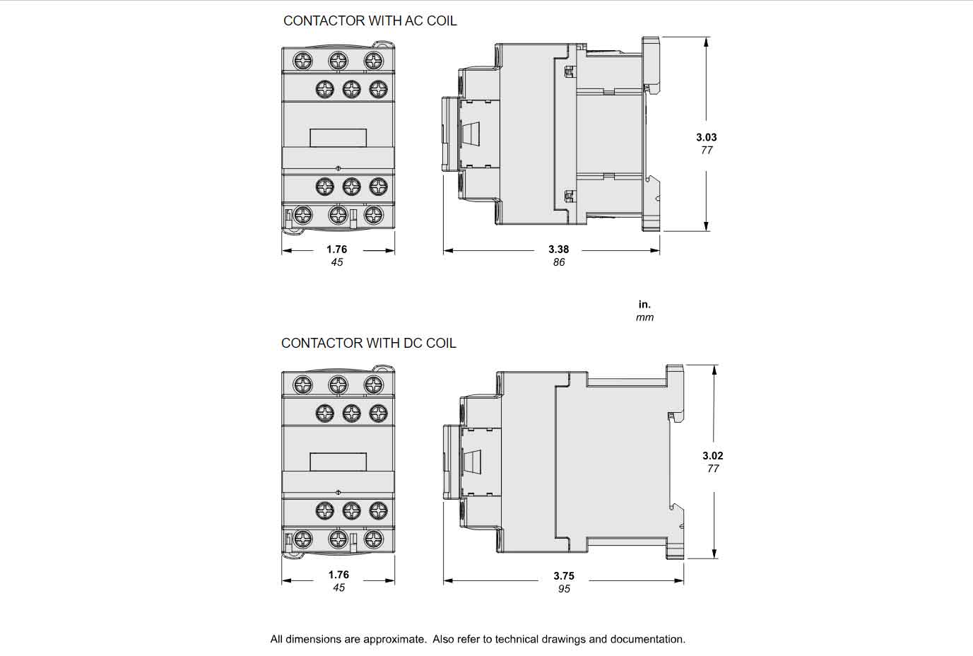 LC1D09U7 - Square D - Magnetic Contactor