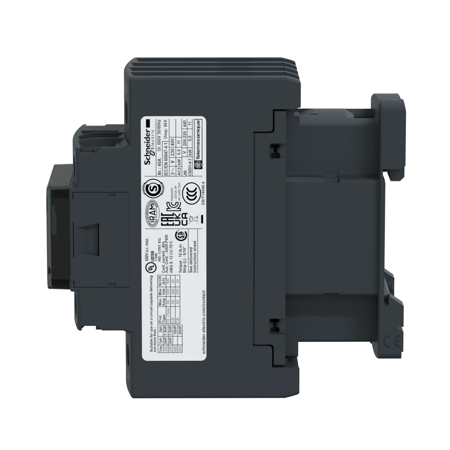 LC1D258U7 - Square D - Contactor