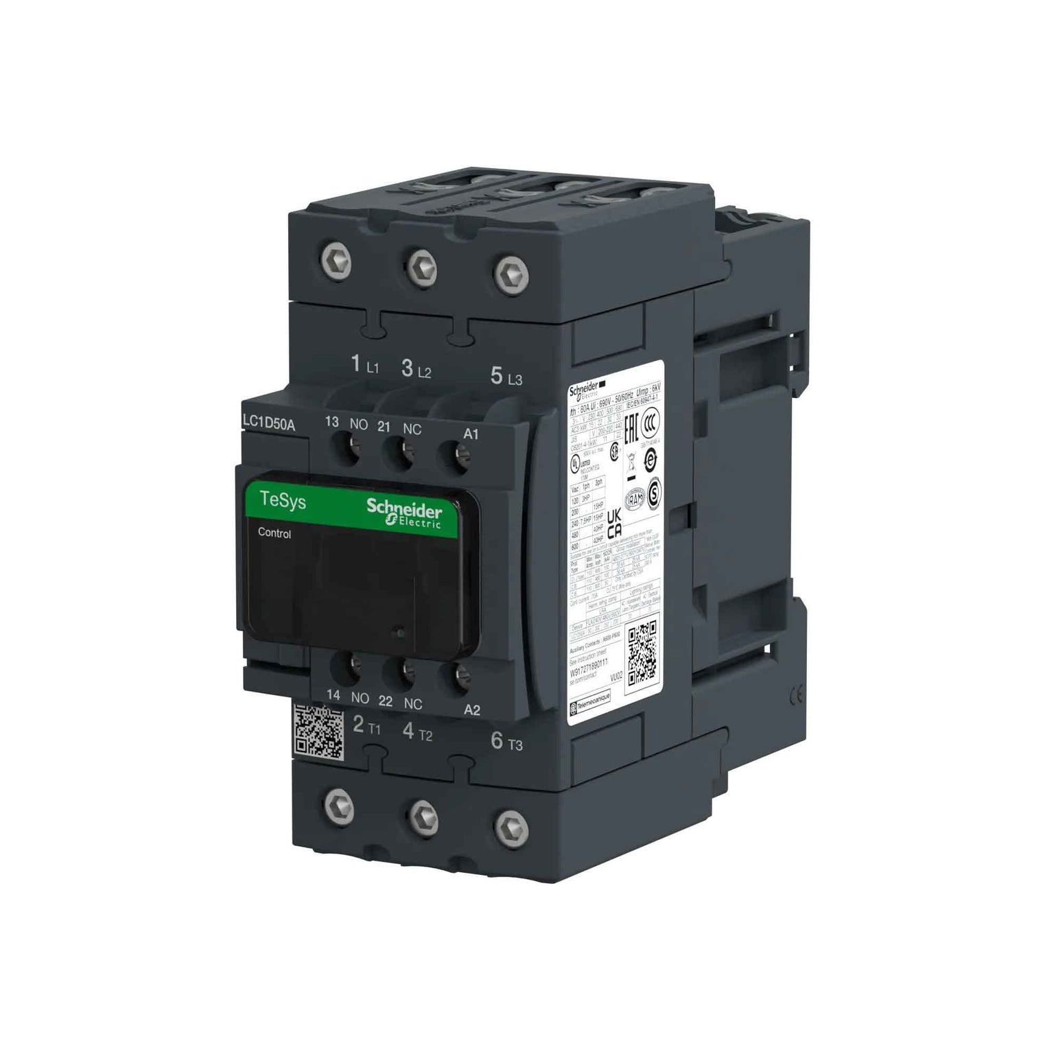 LC1D50AB7 - Square D - Magnetic Contactor