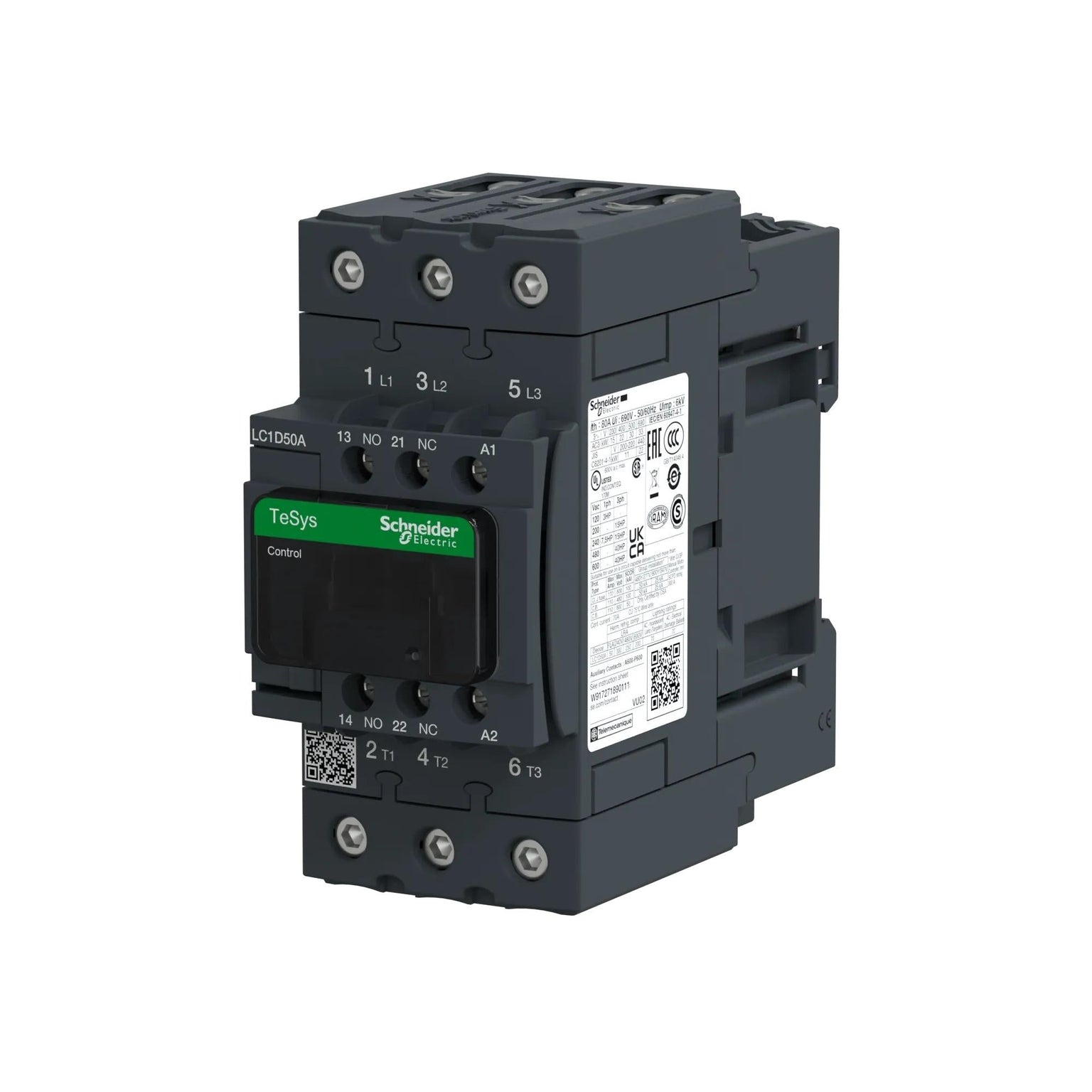 LC1D50AU7 - Square D - Contactor