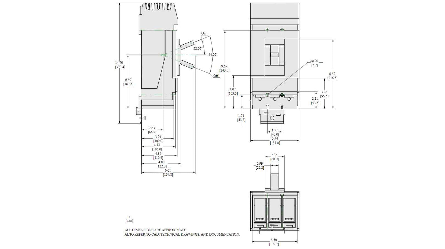 LDA36250U33X - Square D - Molded Case Circuit Breaker