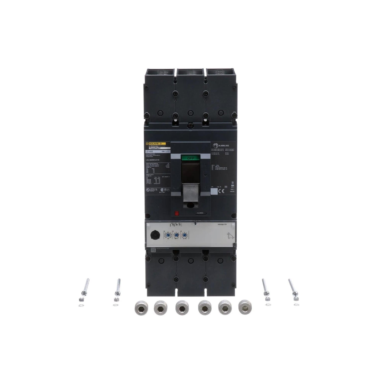 LDL36400CU31X - Square D - Molded Case Circuit Breaker