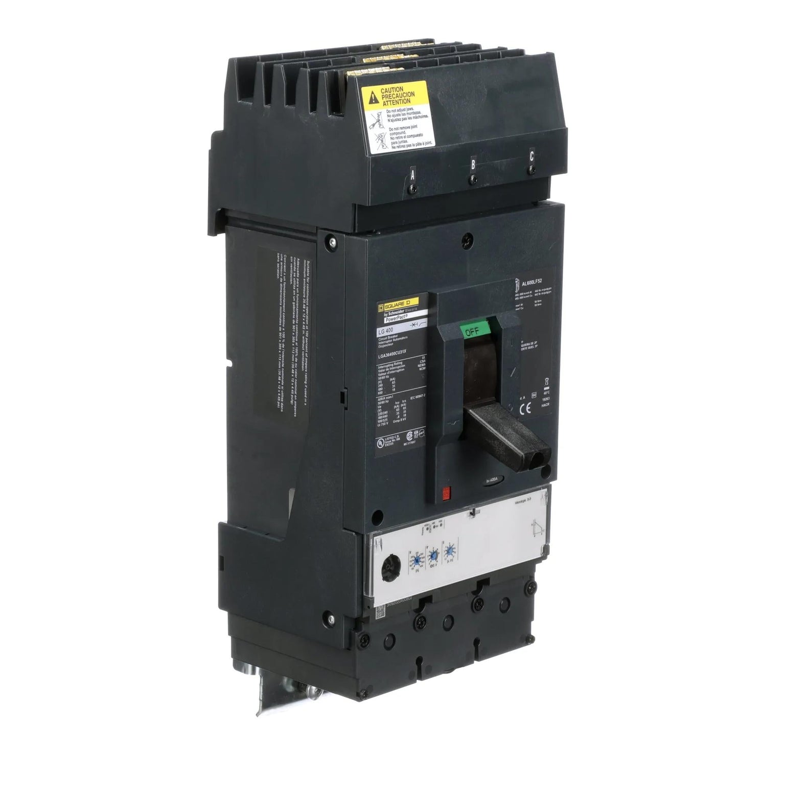 LGA36400CU31X - Square D - Molded Case Circuit Breaker