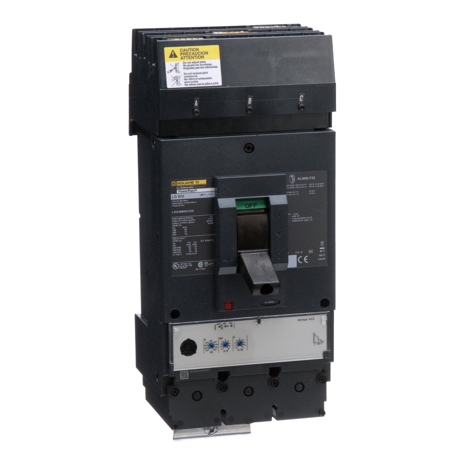 LGA36400U53X - Square D - Molded Case Circuit Breaker