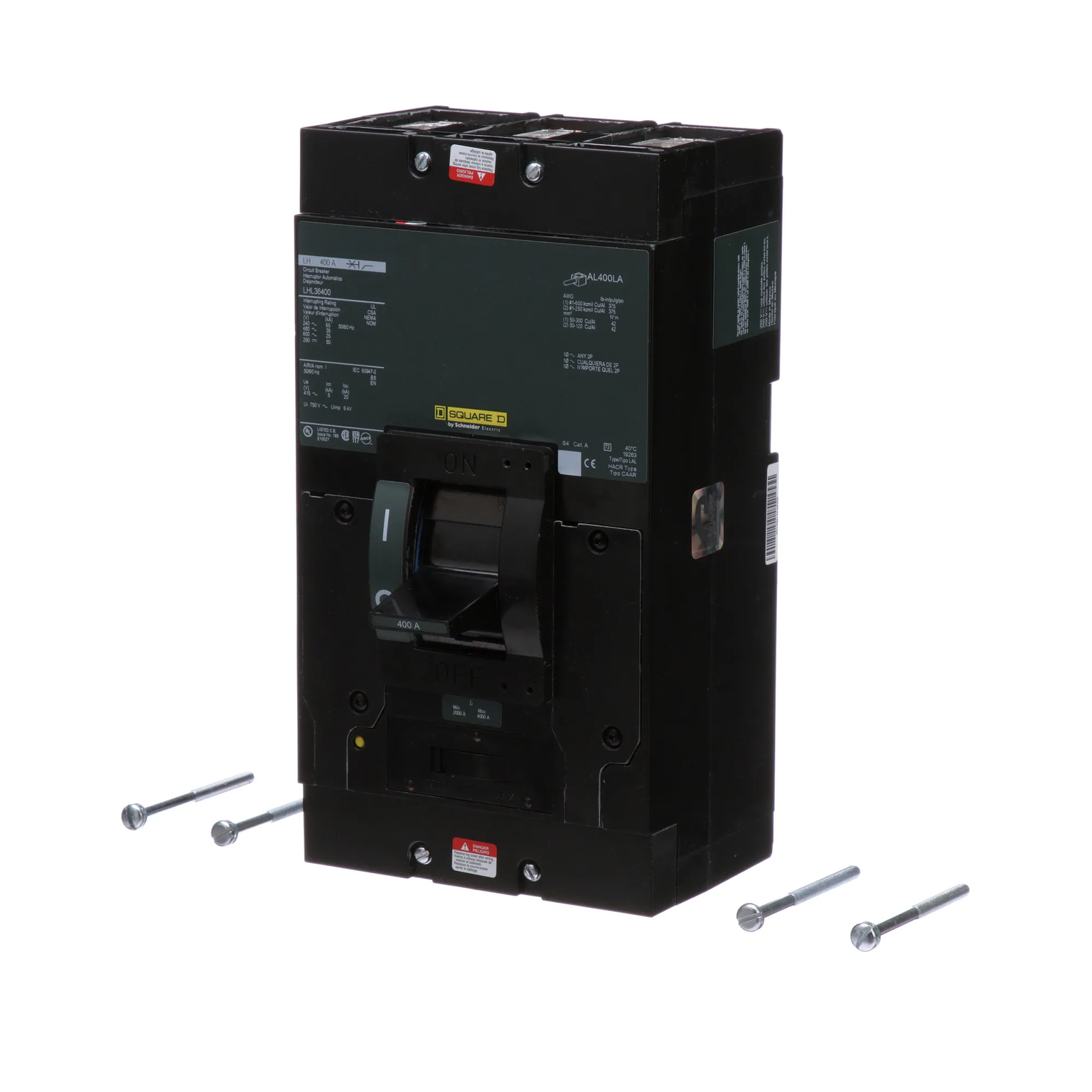 LHL36400 - Square D - Molded Case Circuit Breaker