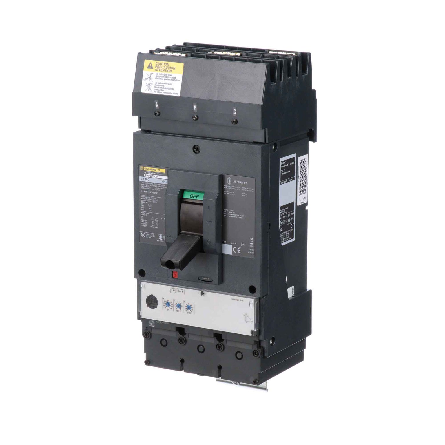 LJA36400CU31X - Square D - Molded Case Circuit Breaker