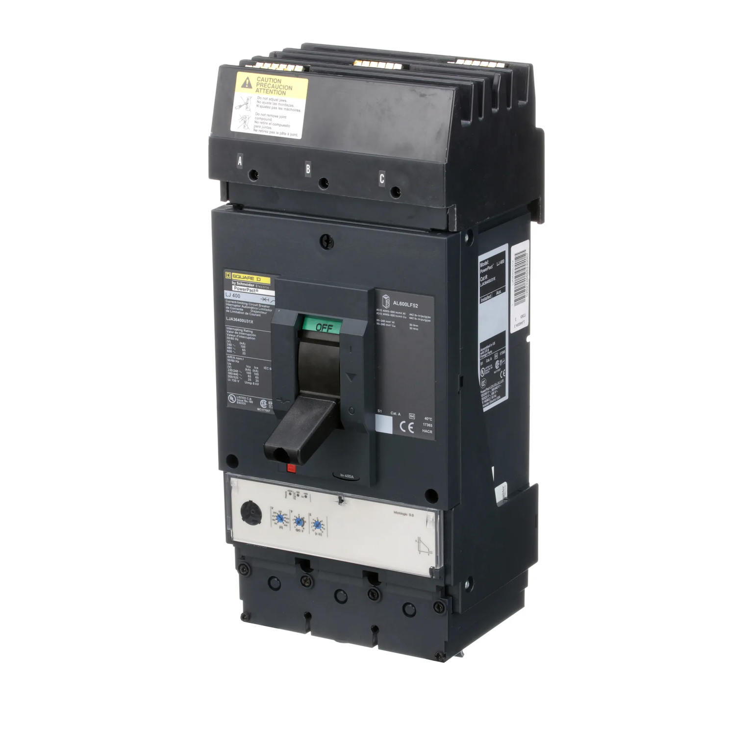 LJA36400U31X - Square D - Molded Case Circuit Breaker