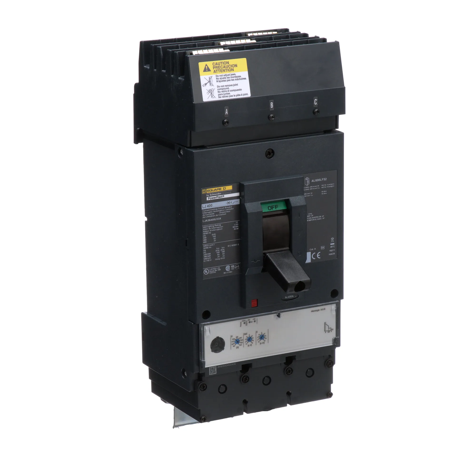 LJA36400U33X - Square D - Molded Case Circuit Breaker