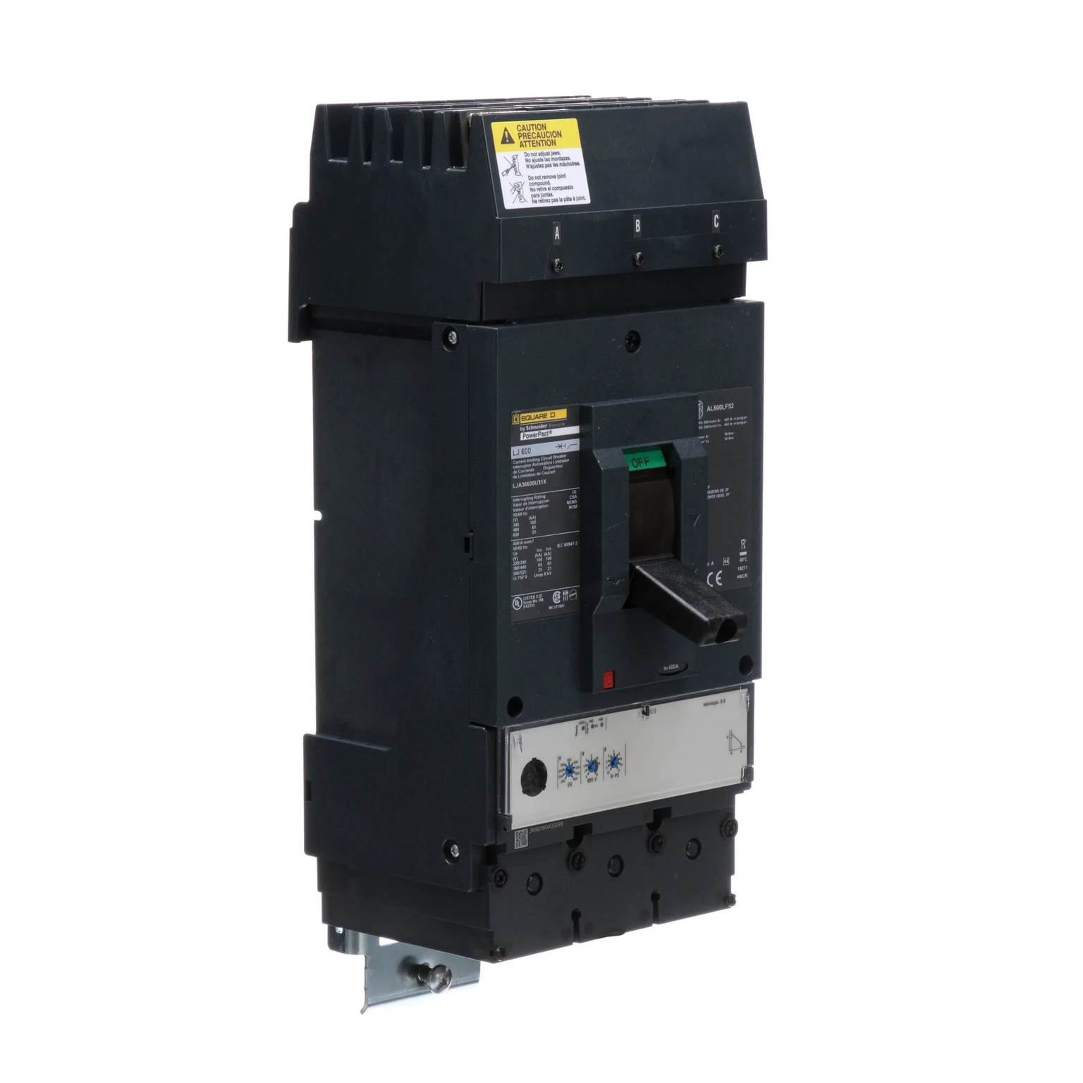 LJA36600U31X - Square D - Molded Case Circuit Breaker