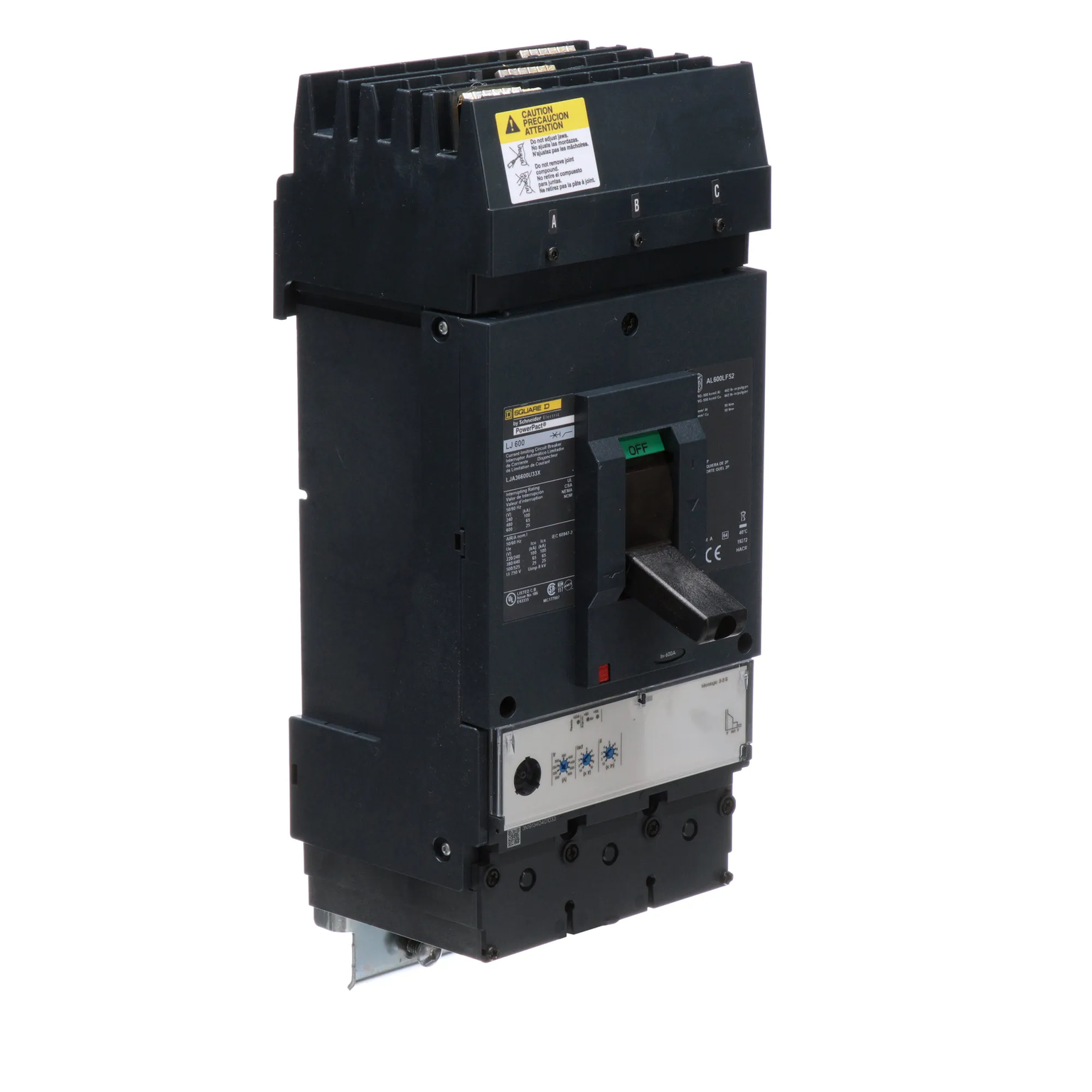 LJA36600U33X - Square D - Molded Case Circuit Breaker