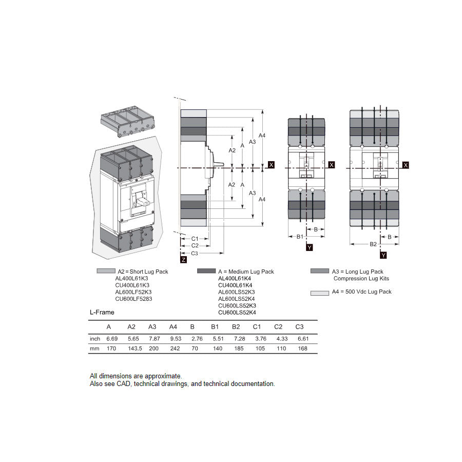 LJL36400U31X - Square D - Molded Case Circuit Breaker