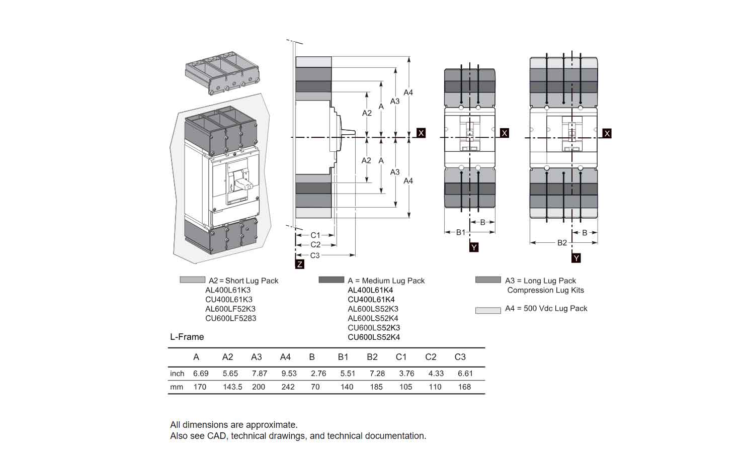 LJL36400U44X - Square D - Molded Case Circuit Breaker