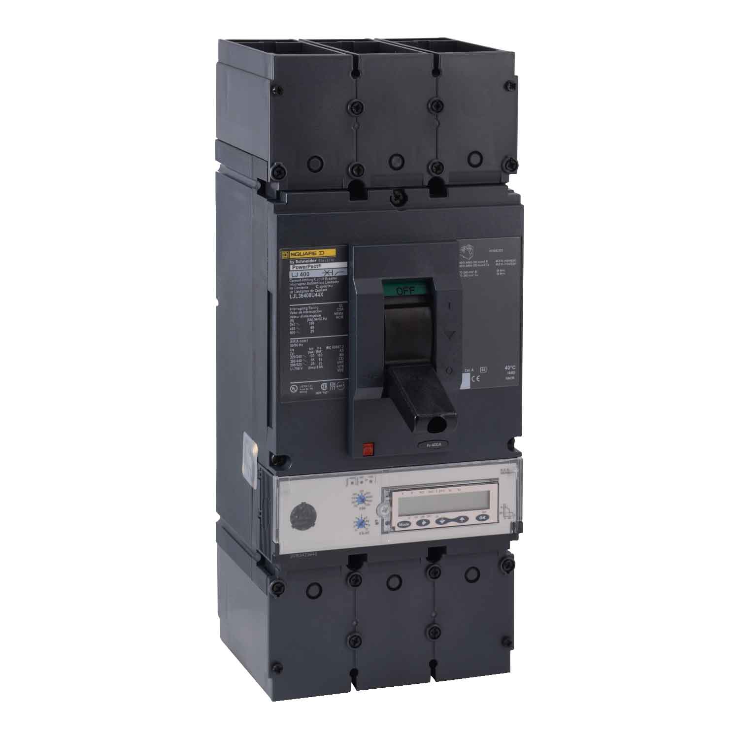 LJL36600U44X - Square D - Molded Case
 Circuit Breakers