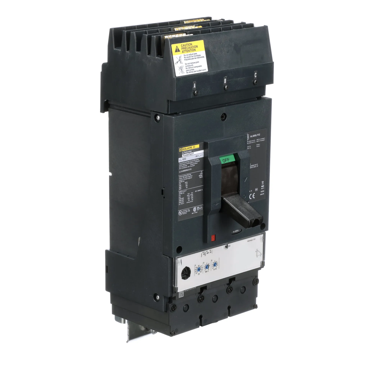 LLA36600U31X - Square D - Molded Case Circuit Breaker