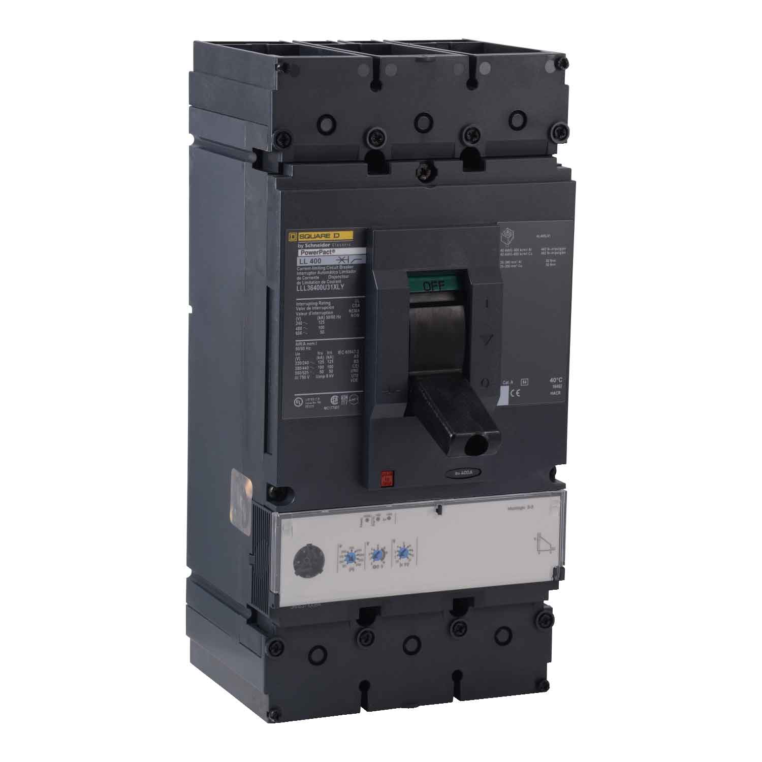 LLL36400U31X - Square D - Molded Case
 Circuit Breakers