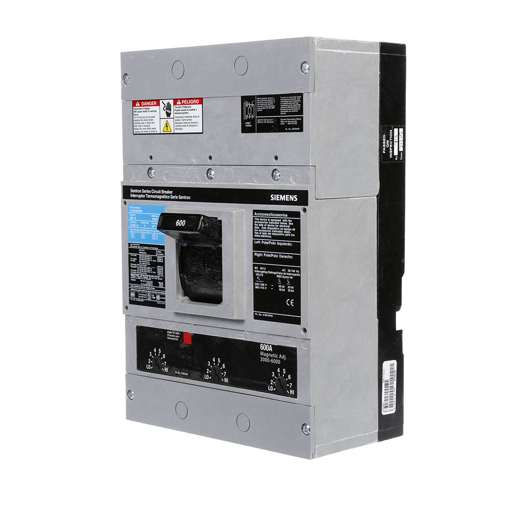 LMXD63B600 - Siemens - Molded Case Circuit Breaker