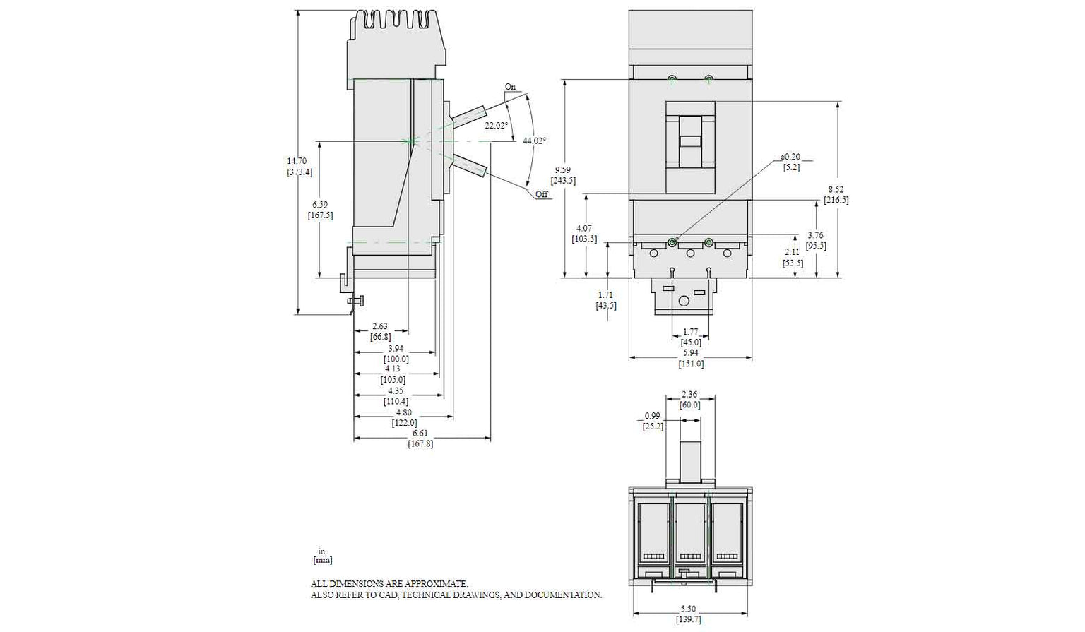 LRA36250U31X - Square D - Molded Case Circuit Breaker