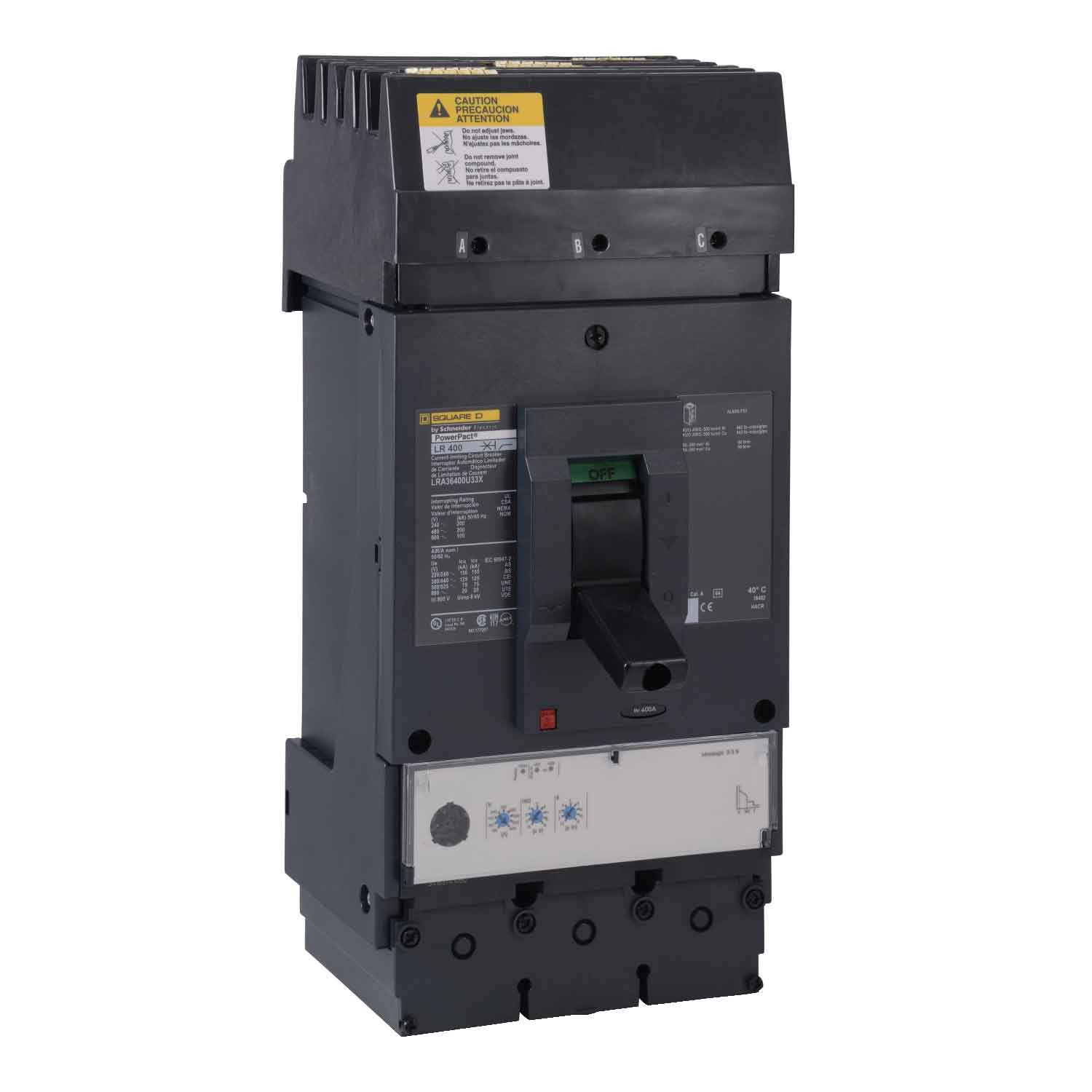 LRA36250U33X - Square D - Molded Case
 Circuit Breakers