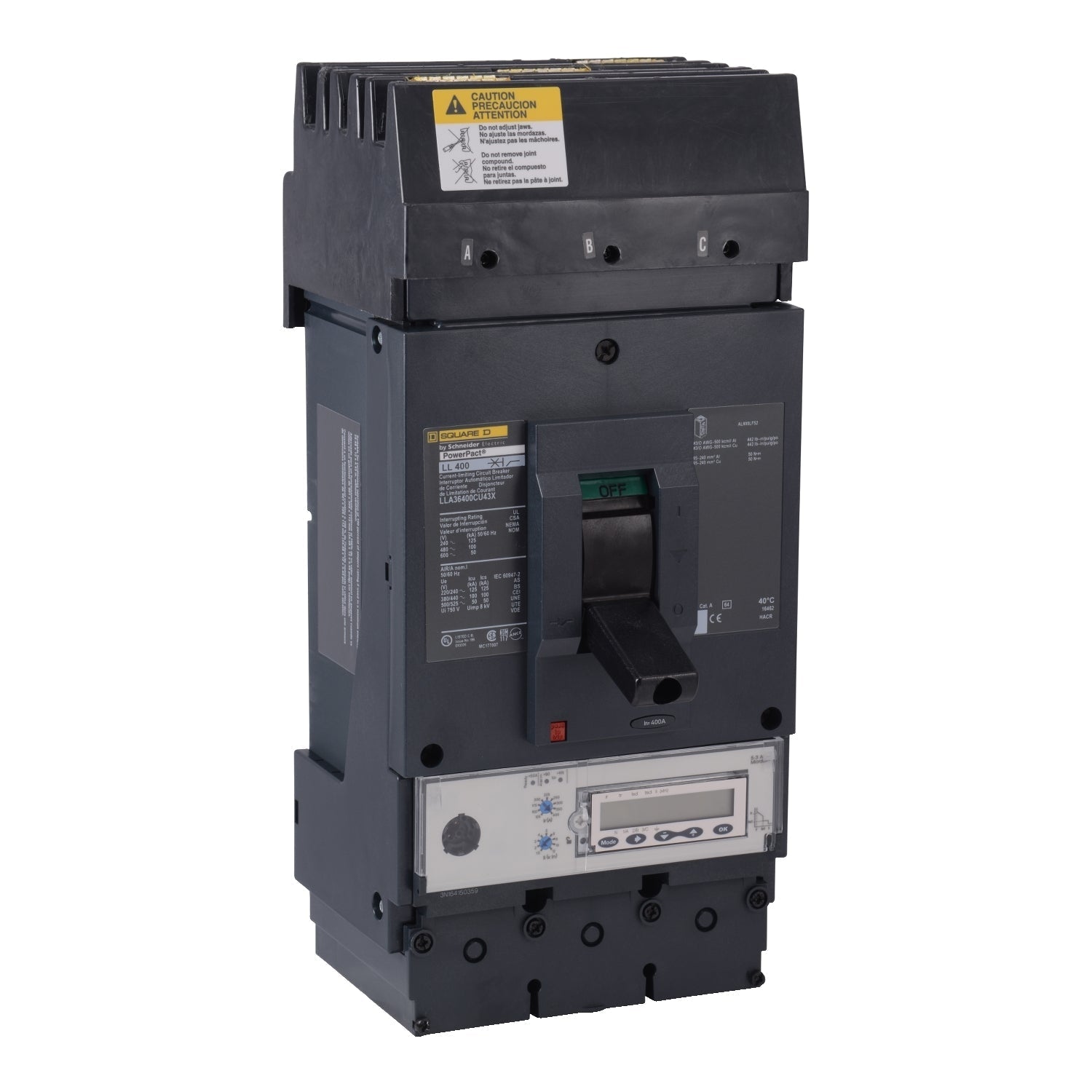 LRA36400U43X - Square D - Molded Case Circuit Breaker