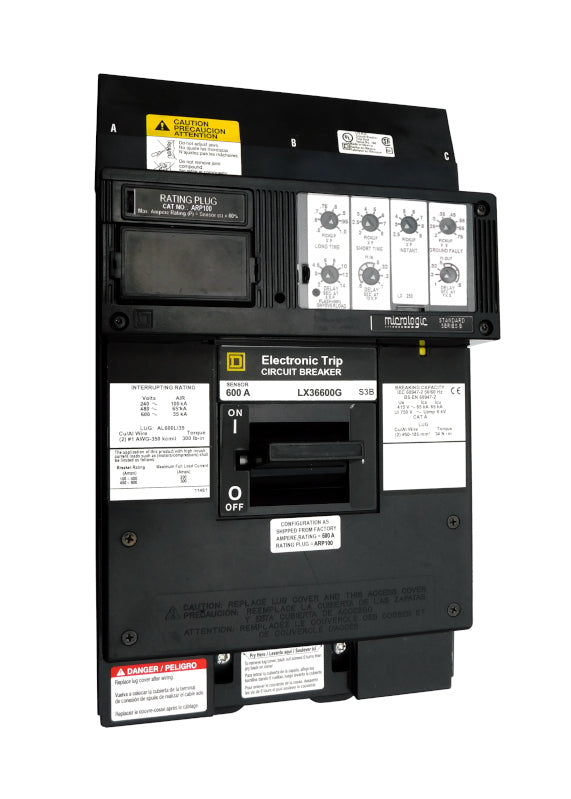 LX36600G - Square D - Molded Case
 Circuit Breakers