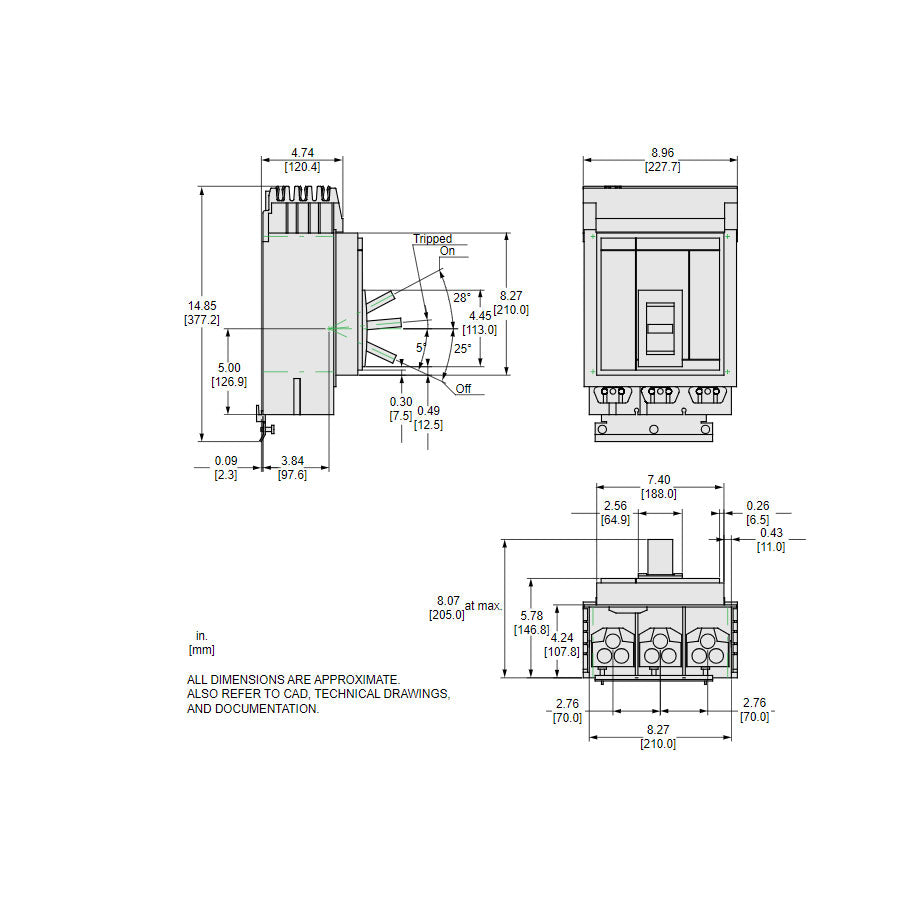 MGA36300 - Square D - Molded Case Circuit Breaker