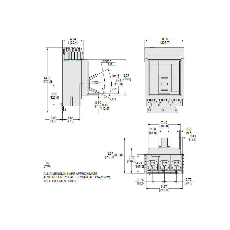 MGA36350 - Square D - Molded Case Circuit Breaker