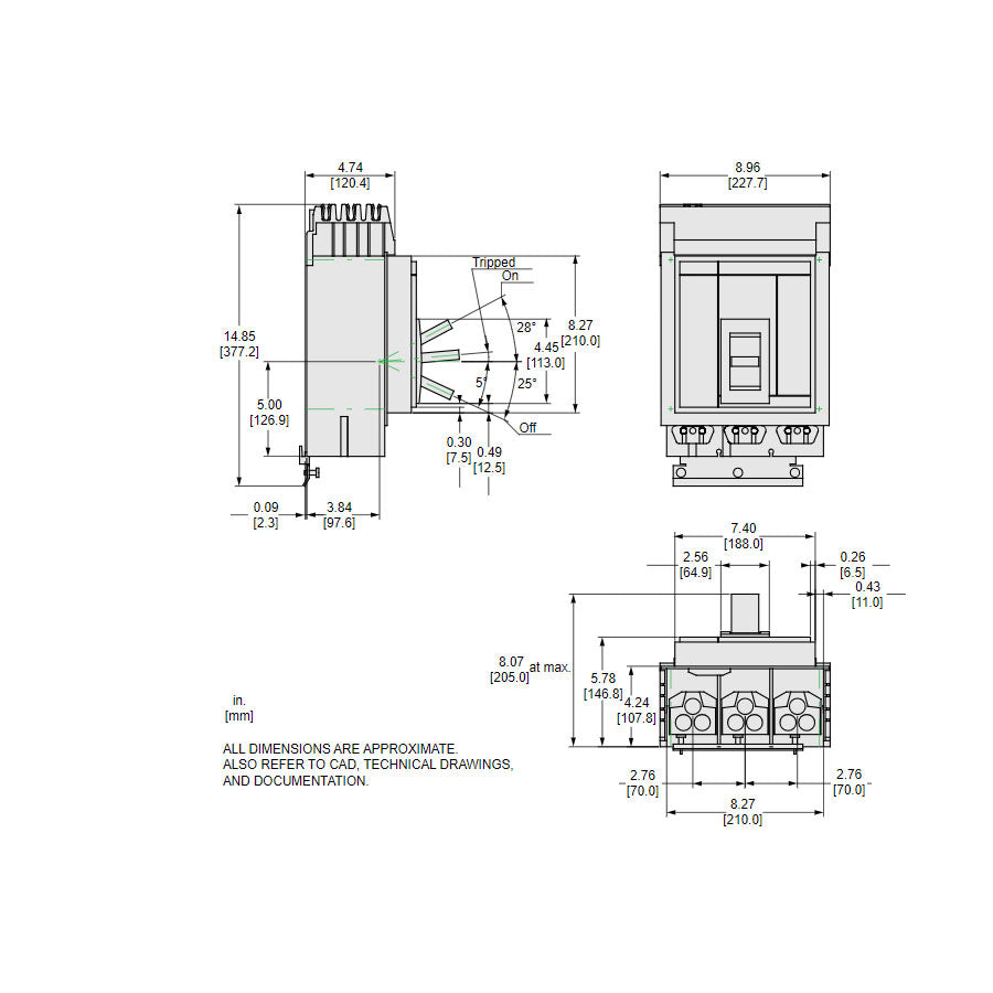 MJA36300 - Square D - Molded Case Circuit Breaker