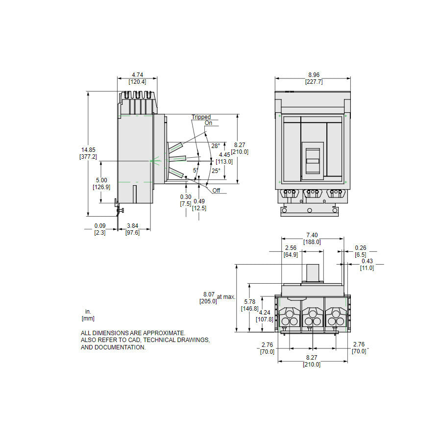 MJA36600 - Square D - Molded Case Circuit Breaker