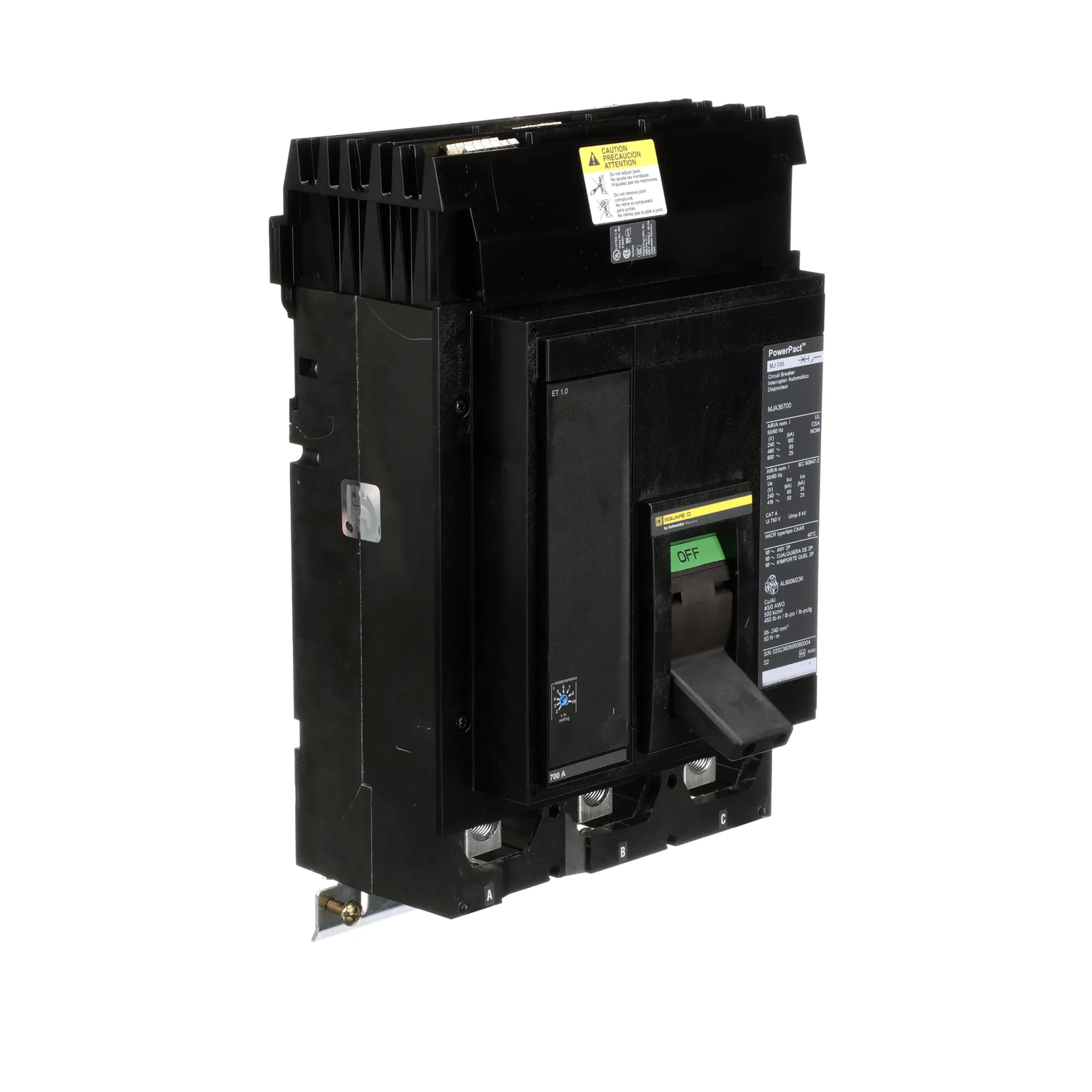 MJA36700 - Square D - Molded Case Circuit Breaker