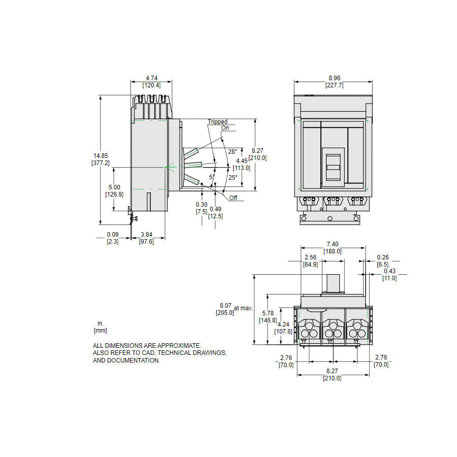 MJA36700 - Square D - Molded Case Circuit Breaker