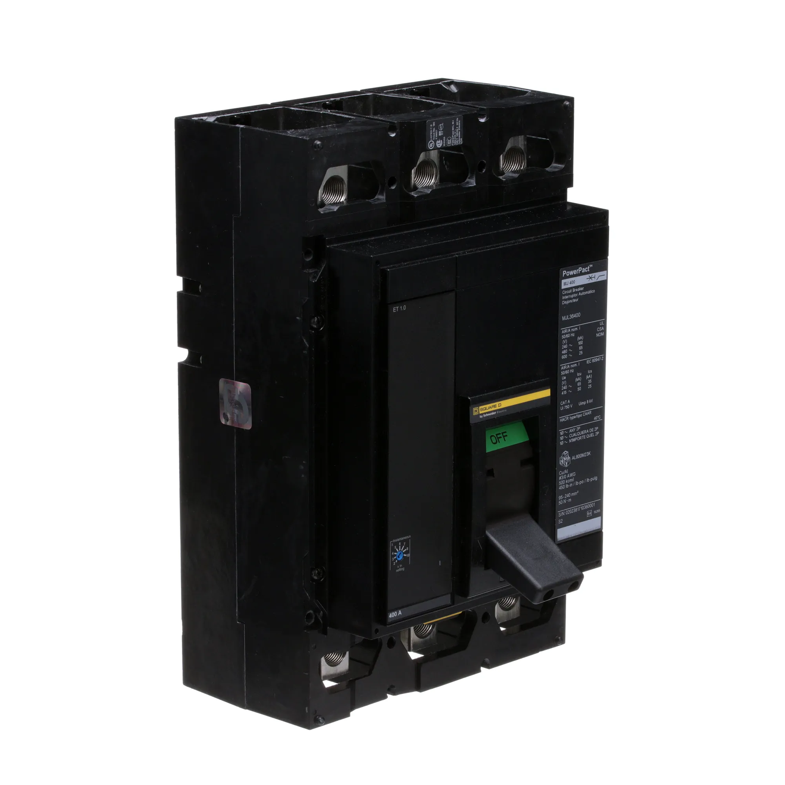 MJL36400 - Square D - Molded Case Circuit Breaker