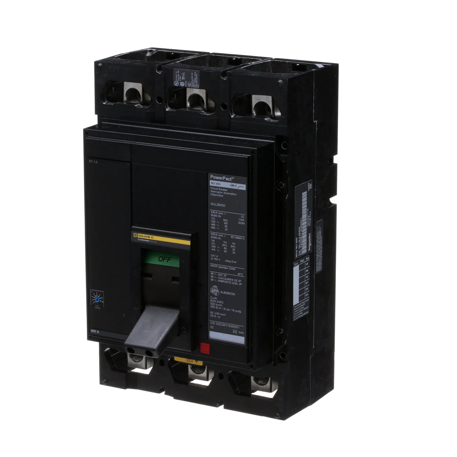 MJL36400 - Square D - Molded Case Circuit Breaker