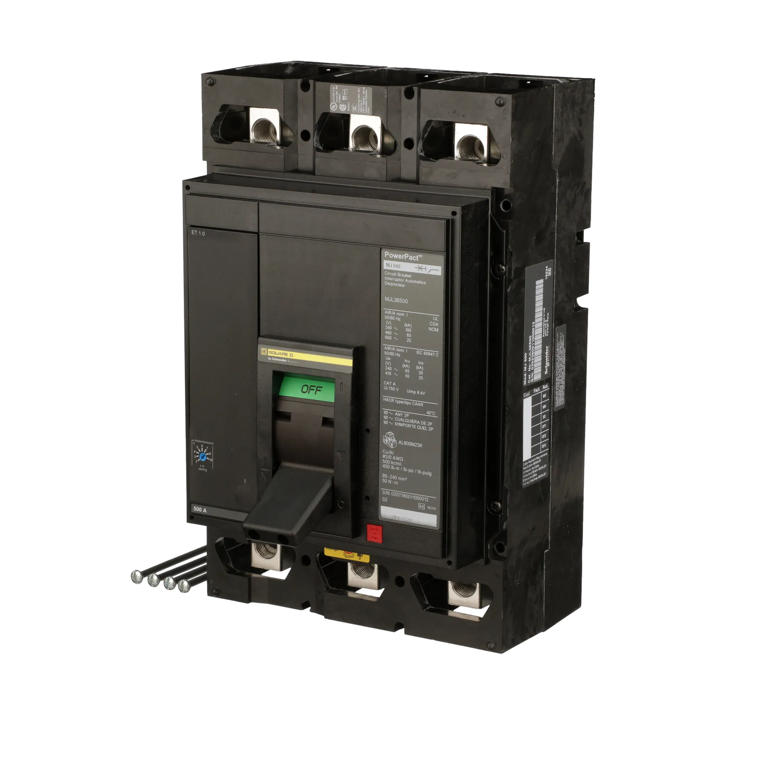 MJL36500 - Square D - Molded Case Circuit Breaker