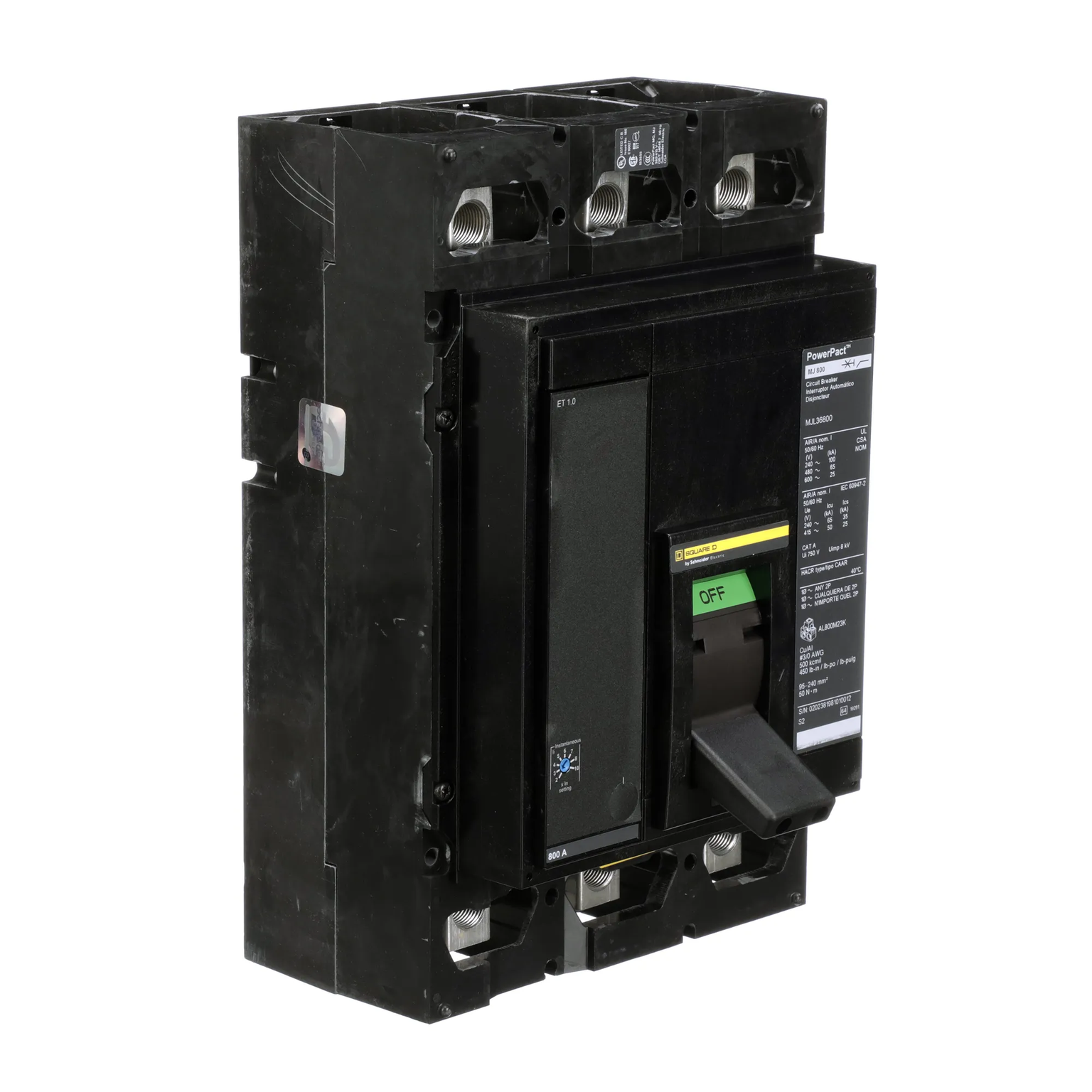 MJL36800 - Square D - Molded Case Circuit Breaker