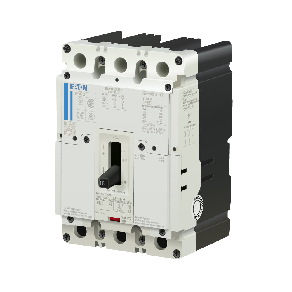 PDG21G0015TFFL - Eaton - Molded Case Circuit Breakers