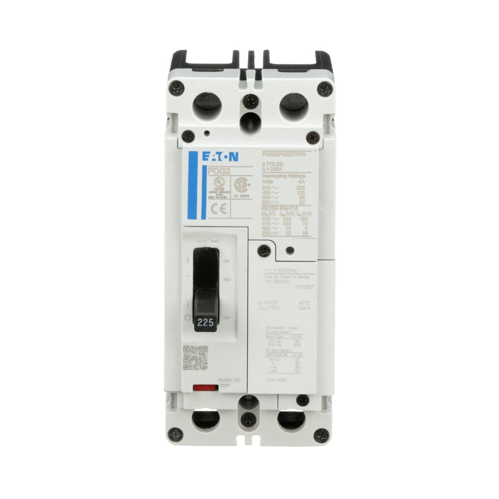 PDG22M0015TFFJ - Eaton - Molded Case Circuit Breakers