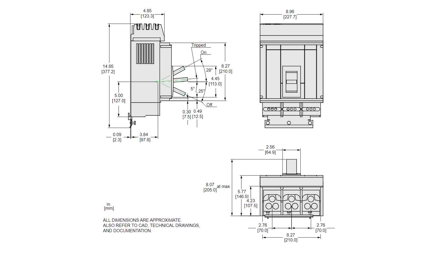 PGA36100U41A - Square D - Molded Case Circuit Breaker