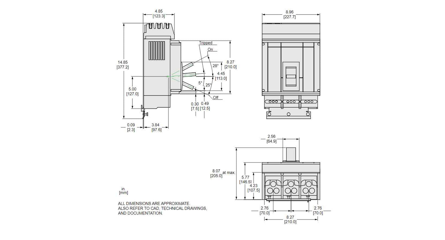 PJA36080U44A - Square D - Molded Case Circuit Breaker