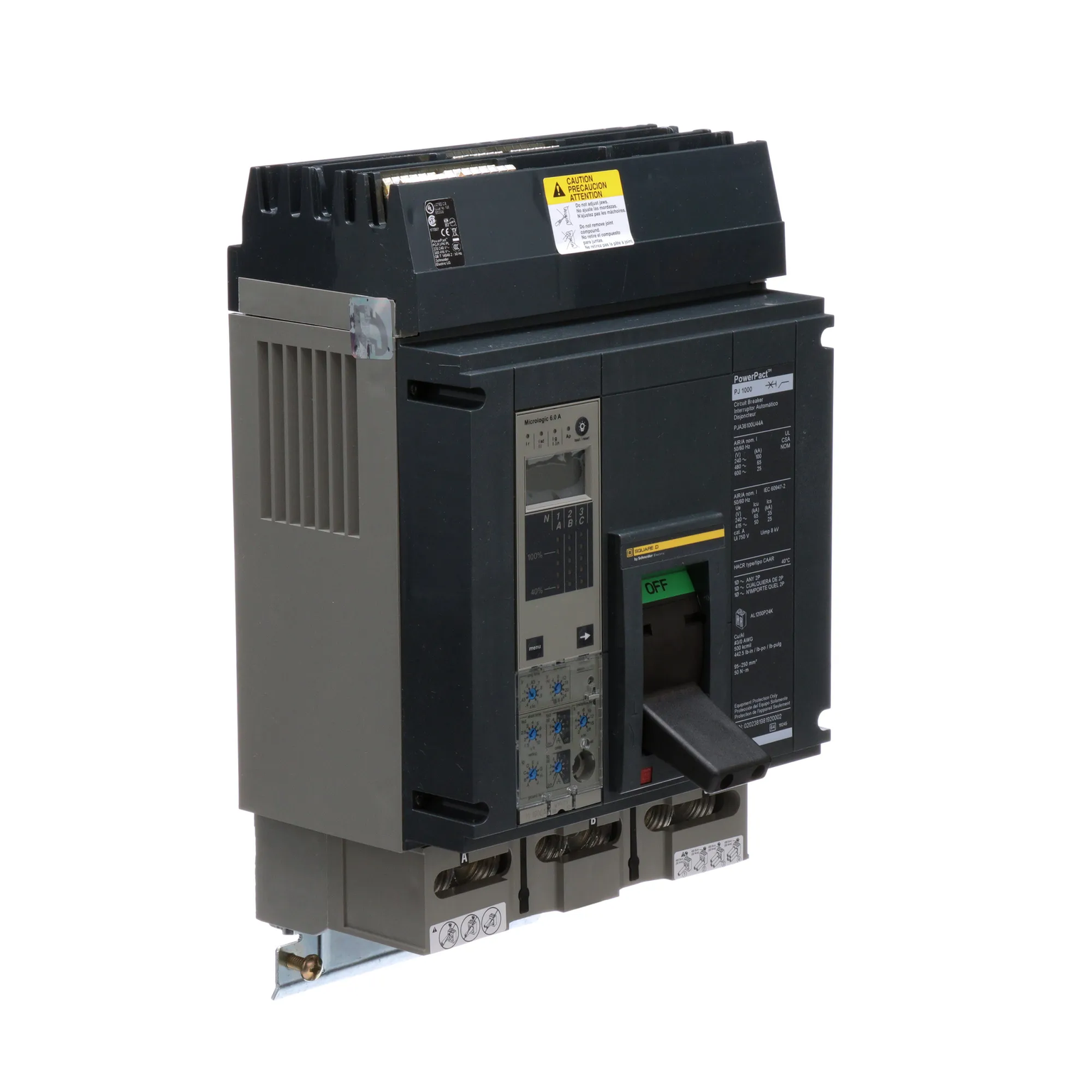 PJA36100U44A - Square D - Molded Case Circuit Breaker