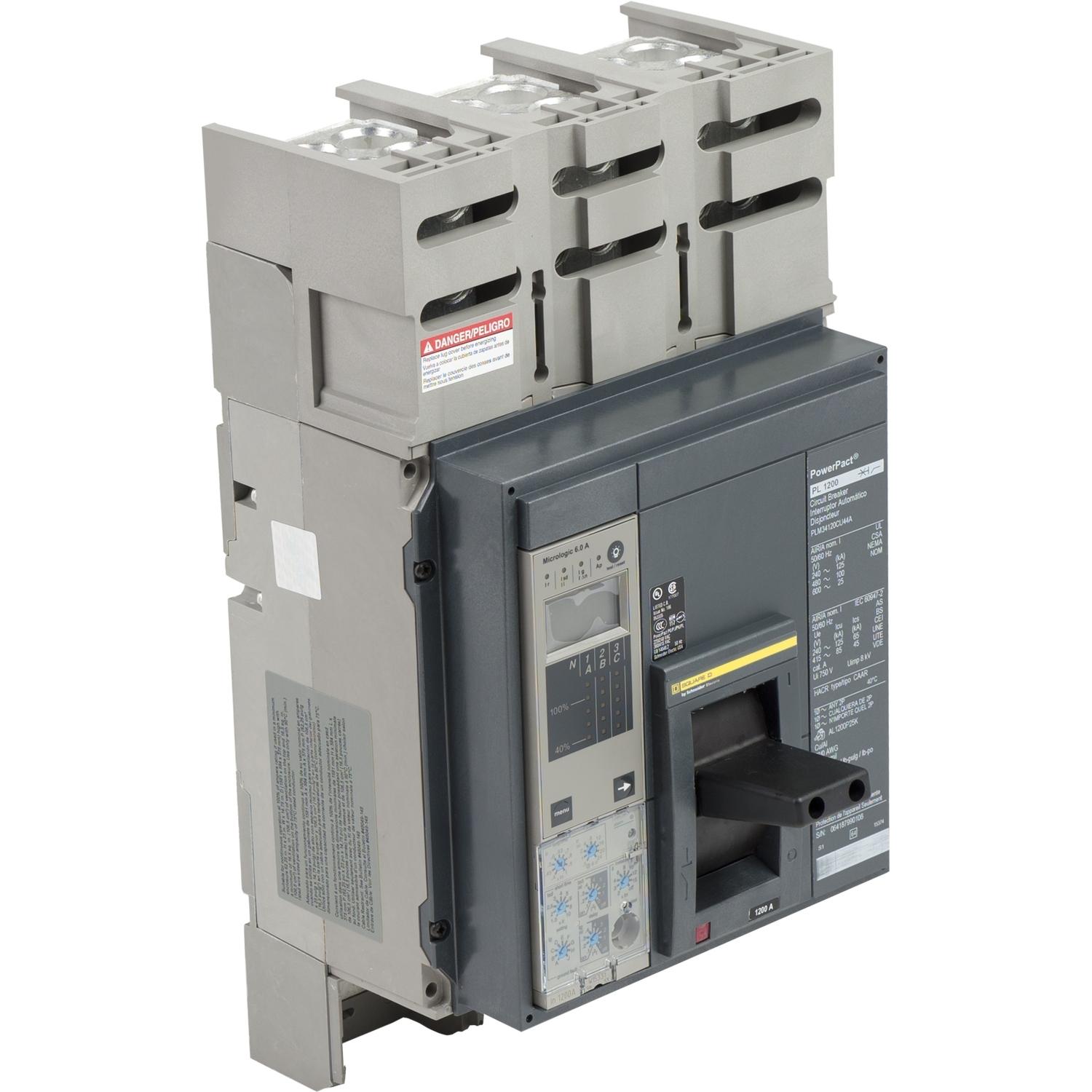 PLM34120CU44A - Square D - Molded Case Circuit Breakers