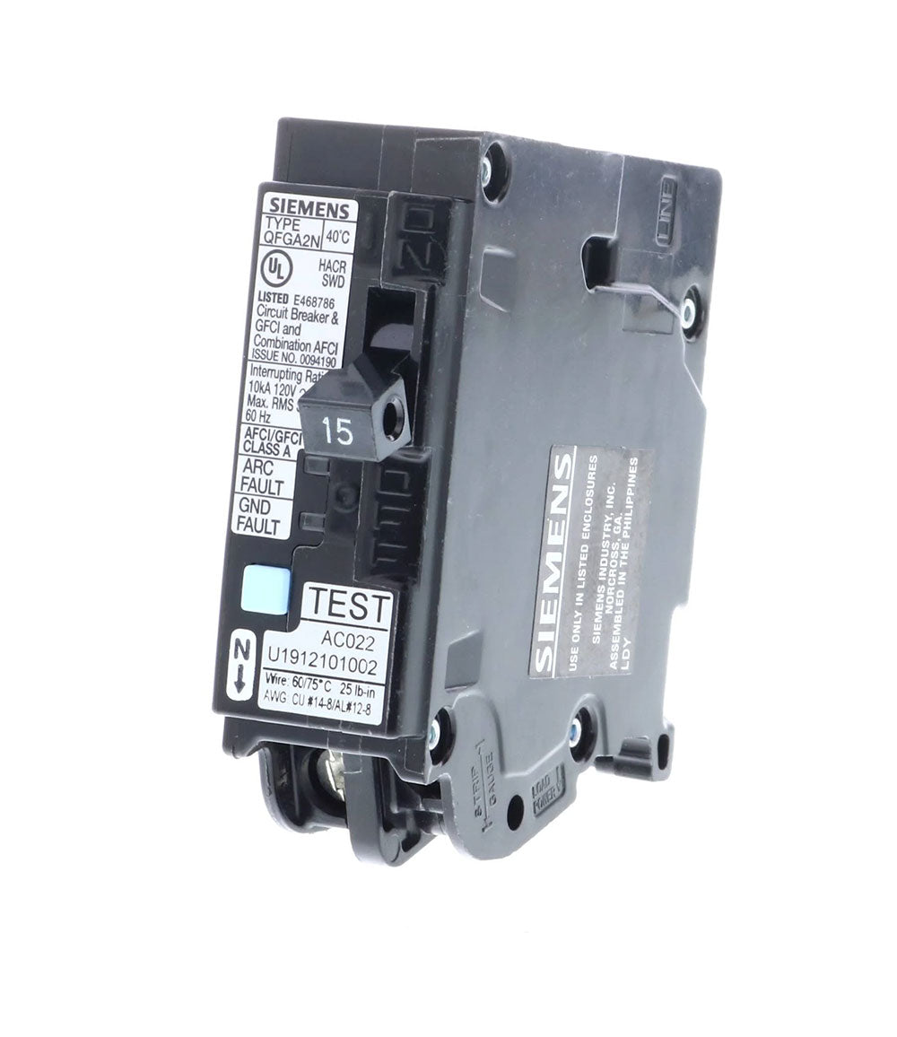 Q115DFN - Siemens - Dual Function Circuit Breaker