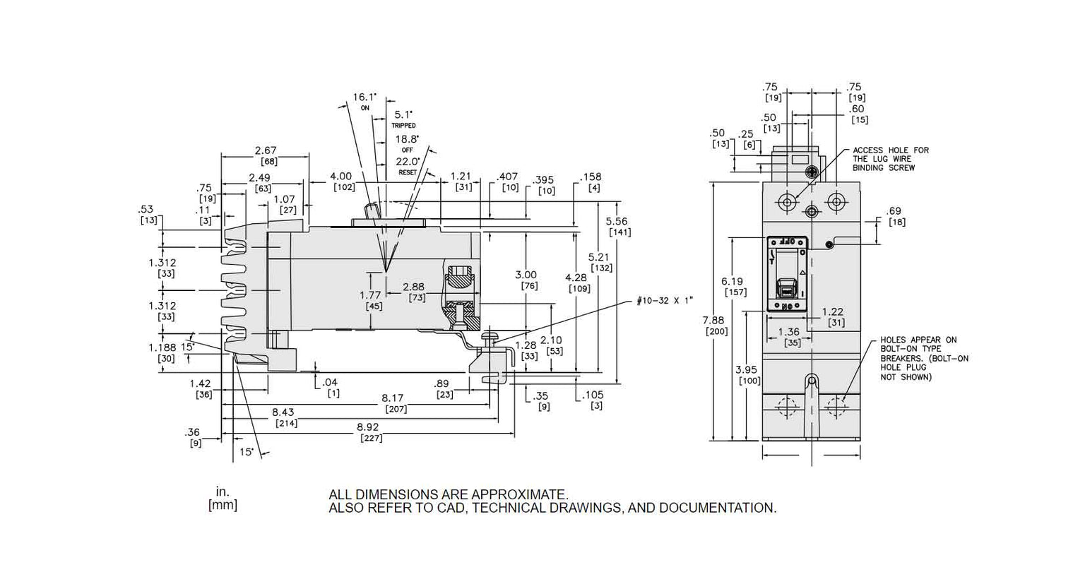 QBA221504 - Square D - Molded Case
 Circuit Breakers