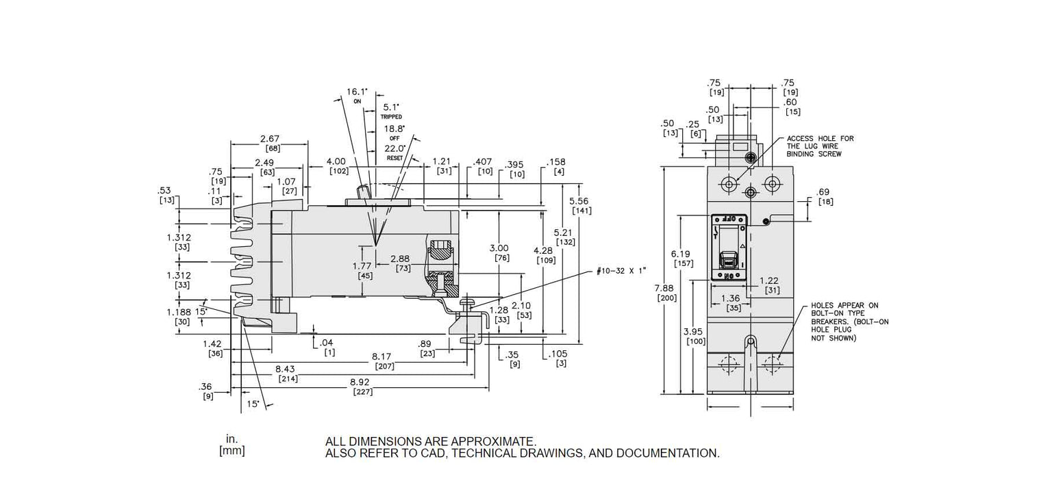 QBA221751 - Square D - Molded Case Circuit Breaker