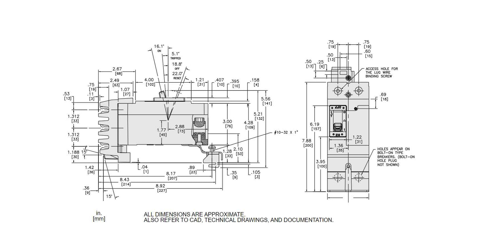 QBA222001 - Square D - Molded Case
 Circuit Breakers