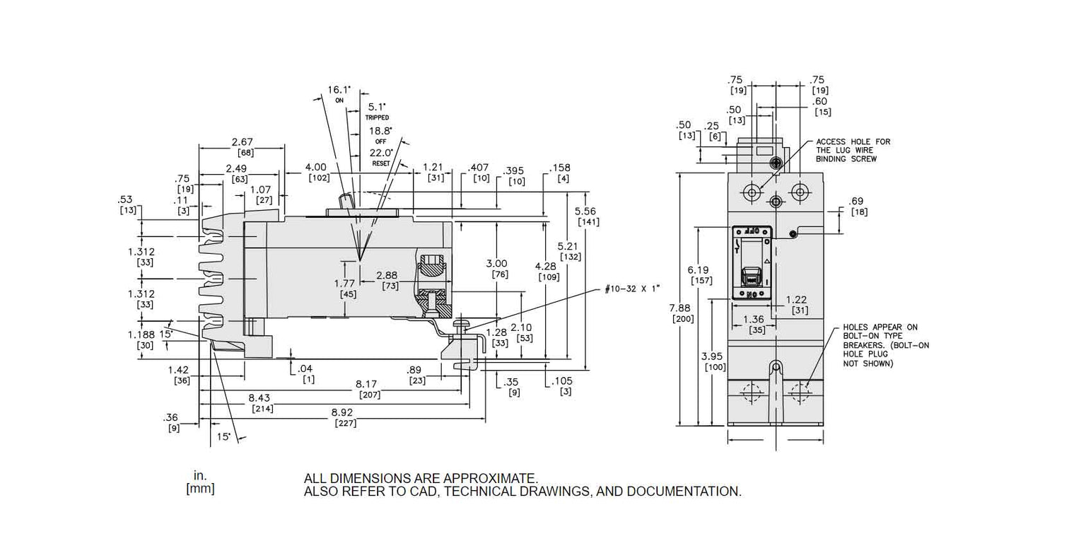 QBA222252 - Square D - Molded Case Circuit Breaker