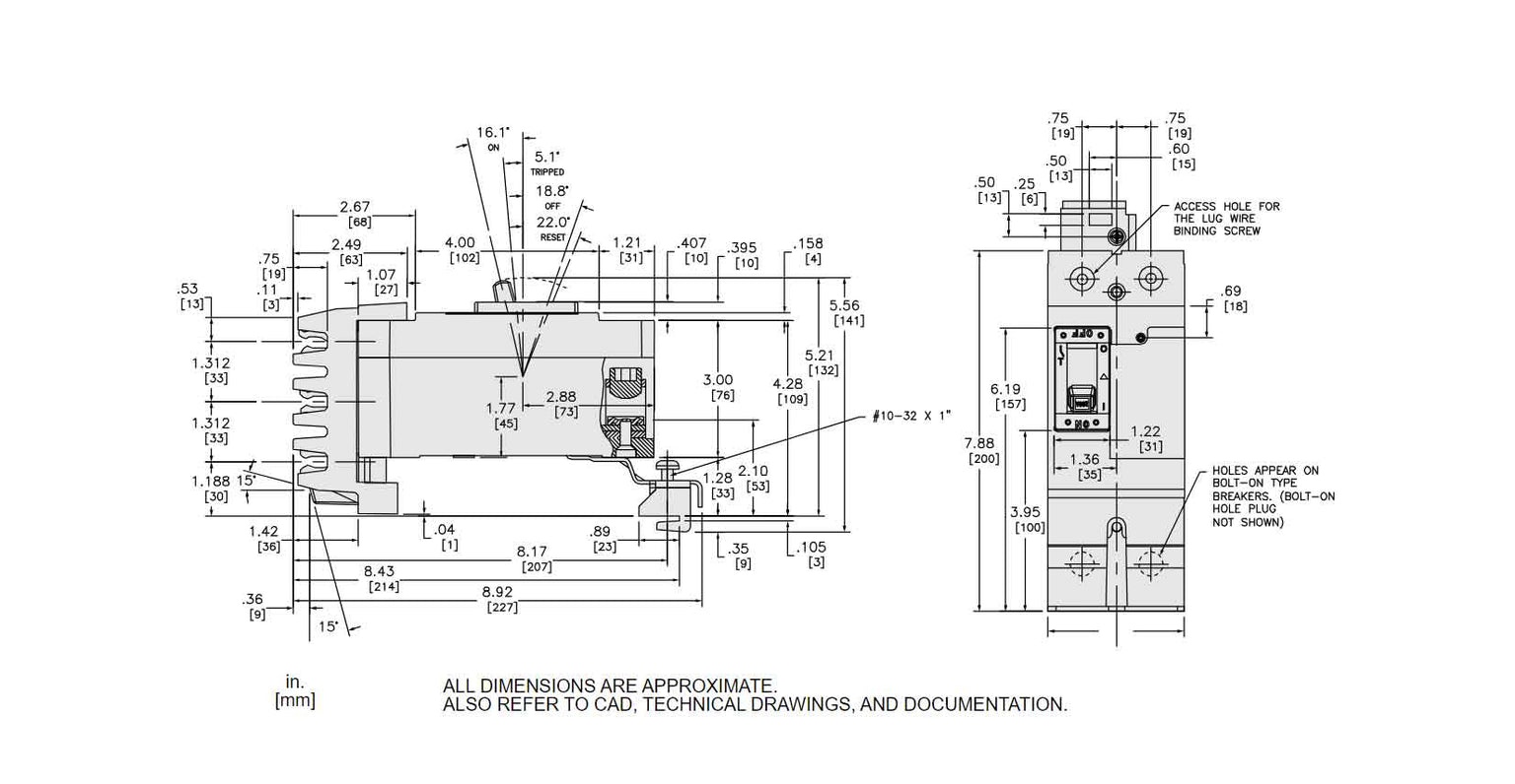 QBA222254 - Square D - Molded Case
 Circuit Breakers