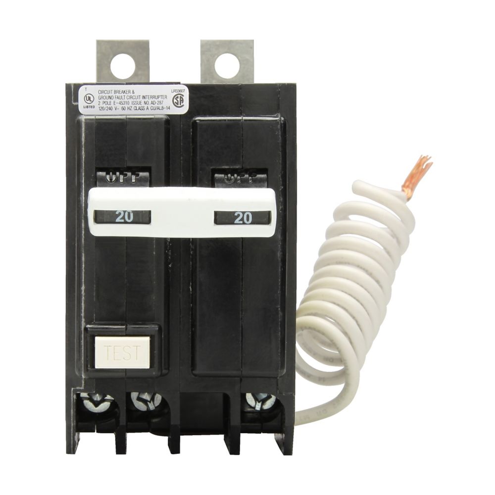 QBHGFT2015 - Eaton - 15 Amp Ground Fault Circuit Breaker