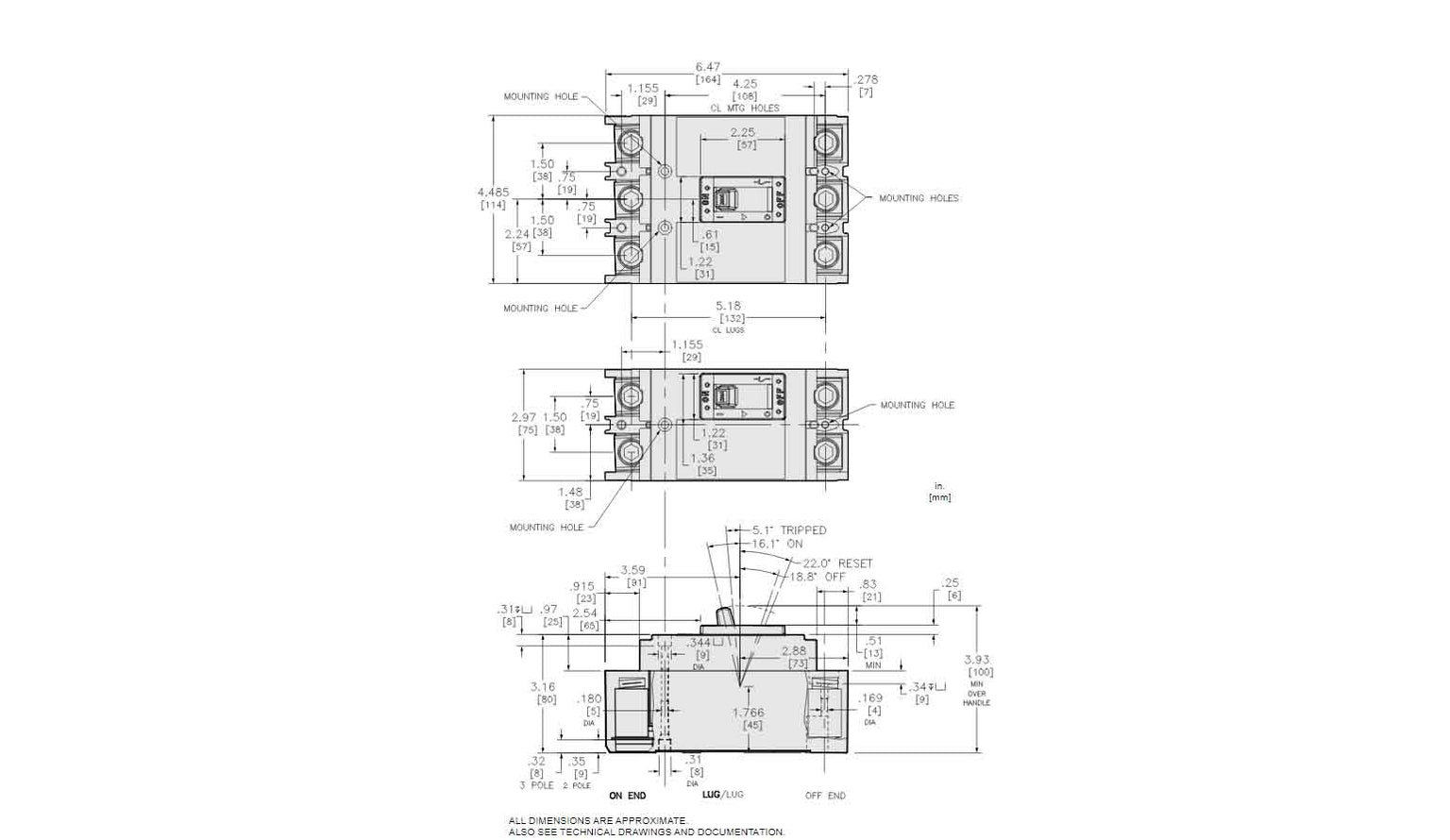 QBM22150TN - Square D - Molded Case
 Circuit Breakers