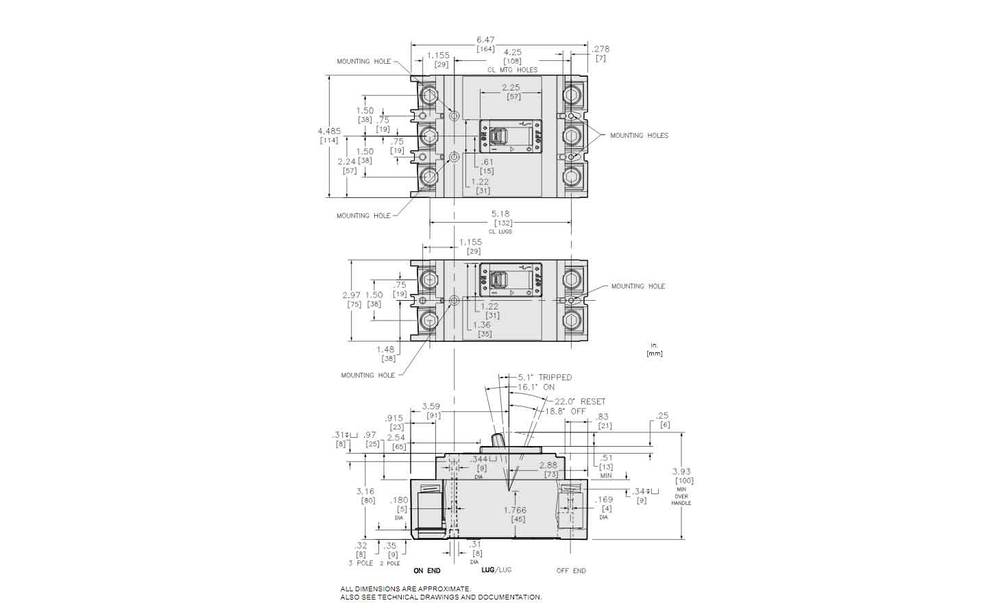 QBM32150TN - Square D - Molded Case
 Circuit Breakers